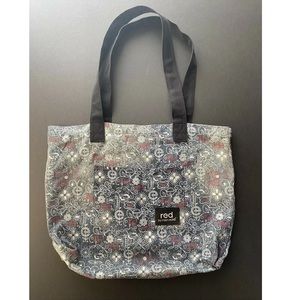 Red By Marc Eckō Bag Faded Demin Print Tote Bag
